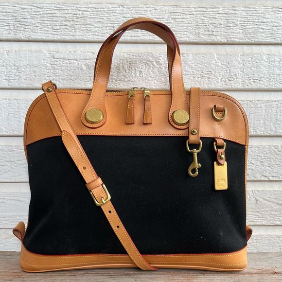 Dooney & Bourke Handbags - DOONEY & BOURKE XL Laptop Work Tote Satchel Messenger Bag Crossbody